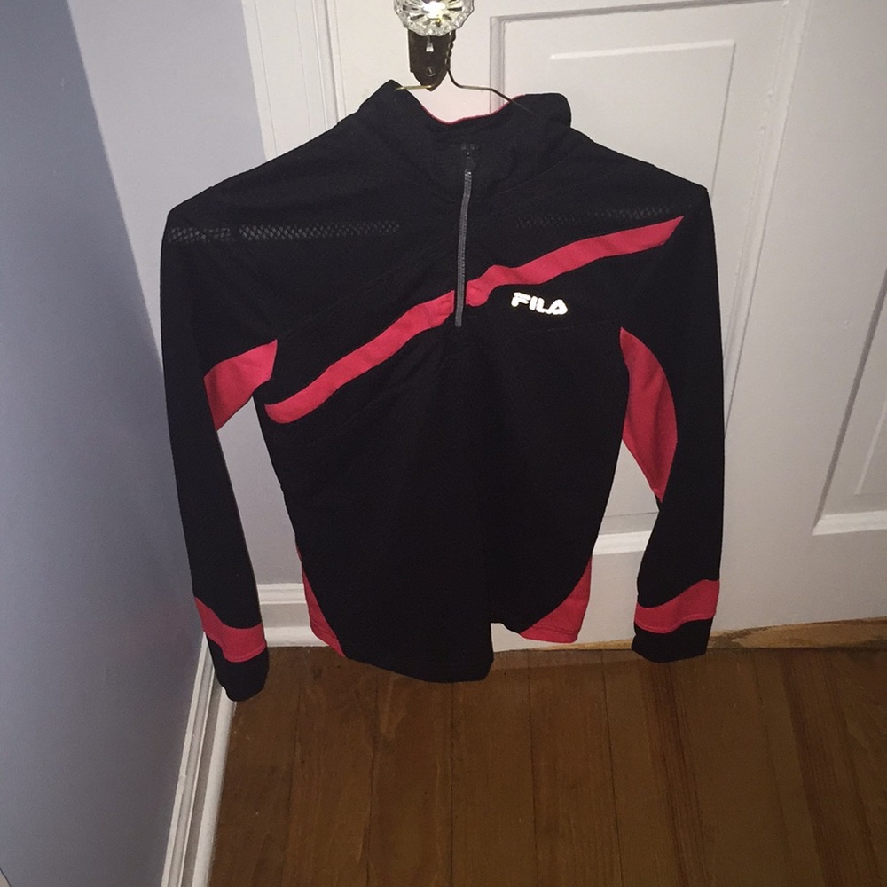 Fila running quarter zip